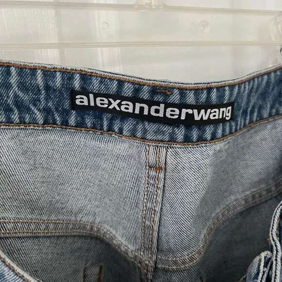Alexander Wang Blue Denim Jeans size 30 - Picture 2 of 6